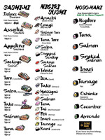 Sushi Park menu