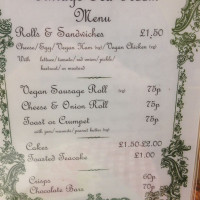 Crossroads menu