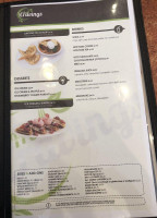 Fresh Cravings menu