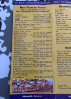 Sammy's Restaurant menu