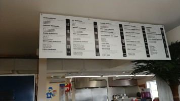 Snak Shak Dairy menu