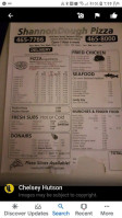 Shannon Dough Pizza menu