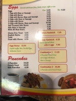 Yefsi Restaurant menu