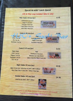 H2 O Et Sushi Bar menu