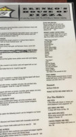 Brenko's House Of Pizza menu