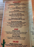 Rio Alto Authentic Mexican Food menu