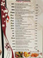 Sushi Fang menu