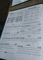 Malpeque Oyster Barn menu