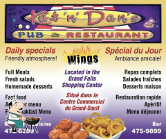 Kat 'n ' Dan 's Pub menu