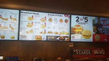 Tim Hortons menu