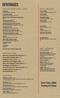 Murphy’s Lockside Pub & Patio menu