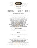 Broadway Cafe menu