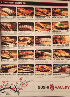 Sushi Valley menu