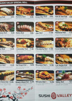 Sushi Valley menu