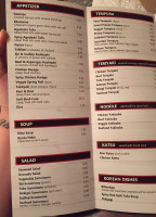 Sushi Valley menu