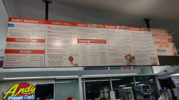 Tim Hortons menu