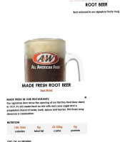 A & W drink