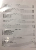 O Sarracino Trattoria And Wine menu