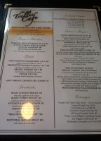 Trellis Cafe menu