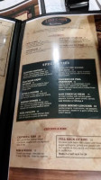 Log Cabin Tavern menu