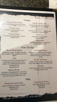 By The Sea Resort menu