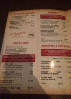 Robbie's Smokehouse & Burger Bar Carte