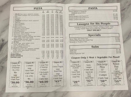 Double Best Pizza menu