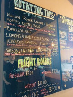 Blindman Brewing menu