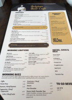 Belgian Beer Café menu