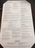 Belgian Beer Café menu