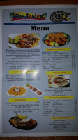 The Toston menu