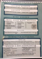 Seashore Restaurant & Blue Rock Lounge menu
