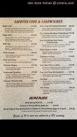 Zambelli's Leduc menu