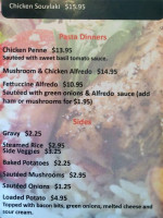 Grill Daddy menu