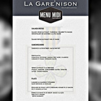 La Garnison Microbrasserie Resto Pub menu