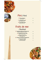 Phat Hong Thai menu