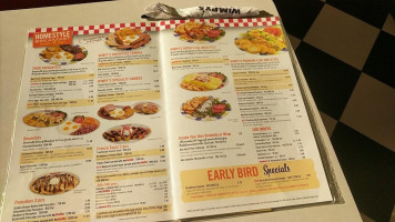 Wimpy's Diner St Thomas menu