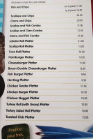 Carman's Diner menu