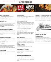 Noble Bistro Seafood Oakville menu