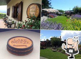 Lake Breeze Vineyards outside