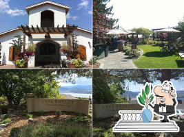 Lake Breeze Vineyards outside