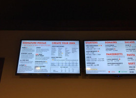 Pizza Delight menu