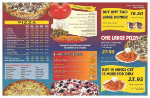 Capilano Pizzeria menu