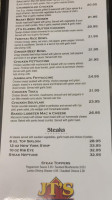 JT's Classic Grill menu