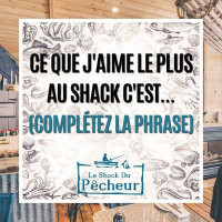 Le Shack Du Pêcheur La Prairie menu