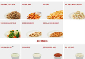 Boston Pizza menu