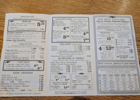 Anna Mae's Bakery & Restaurant menu