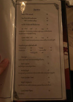 Le P'tit Caribou menu