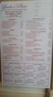 Lindas Place menu