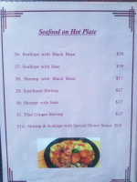 Lindas Place menu